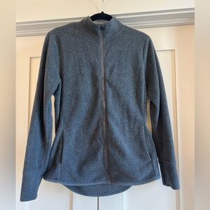 Old Navy Active grey microfleece full zip